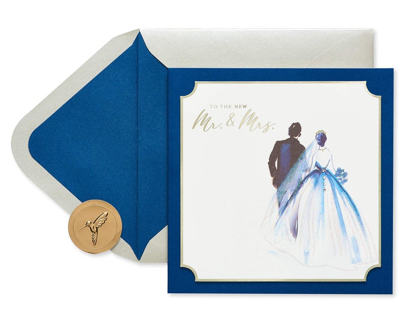 Papyrus Wedding Card for Couple (The New Mr. and Mrs.) - Image 1